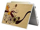 Bundle Monster MINI NETBOOK Laptop Notebook Skin Sticker Cover Art Decal – 7″ 8″ 9″ 10″ – Fit HP Dell Asus Acer Eee Compaq MSI – Texture