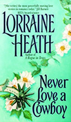 Never Love a Cowboy (Rogues in Texas) by Lorraine Heath