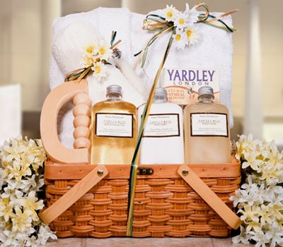 Heavenly Vanilla Spa Gift Gift Basket