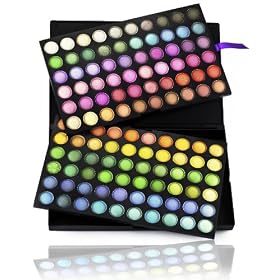 Shany Eyeshadow Palette, Bold and Bright Collection, Vivid, 120 Color