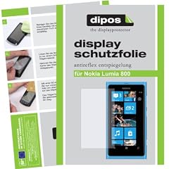 2x DIPOS Antireflex Displayschutzfolie f�r Nokia Lumia 800 MADE IN GERMANY