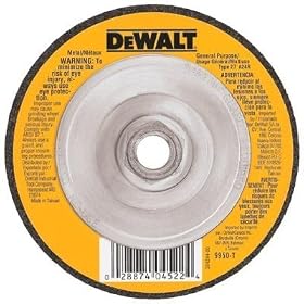 DEWALT DW4522 High Performance 1/8-Inch Metal Cutting and Grinding Wheel