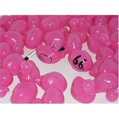 50 ENTEN B�llebad B�lle Rennenten Badeenten 50x PINK