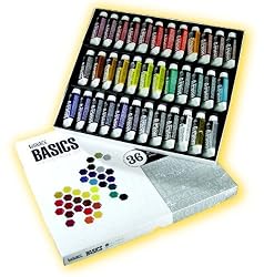 Liquitex Basics Acrylics 22ml Set of 36 Value Series