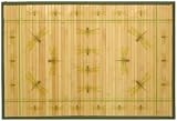 Laser Printed Split Bamboo Dragonfly 3' x 5' Veranda Rug