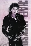Michael Jackson (In Black Leather) Music Poster Print 80s - 11" X 17"