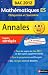 Math�matiques Tle ES : Sujets corrig�s