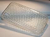 CUSTODIA IN SILICONE GEL BIANCA TRASPARENTE SEMIRIGIDO PER LG ELECTRONICS P970 OPTIMUS BLACK