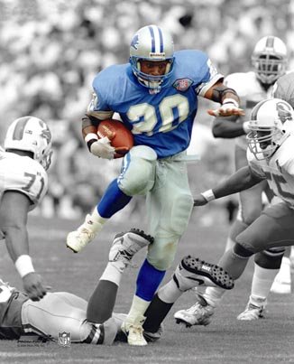 Barry Sanders Lions 8x10 Photograph AALV211