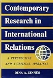Contemporary research in international relations : a perspective and a critical appraisal