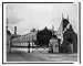 Historic Print (L): [Workers' gate at Pullman Company railroad yard during strike(?)]