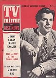 TV MIRROR MAGAZINE BACK ISSUE 14/2/1959 JIMMY LOGAN - LAURENCE PAYNE - DAVE FREEMAN