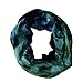 SCARF_TRADINGINCÂ® Sunset Infinity Loop Scarf (Green Blue)