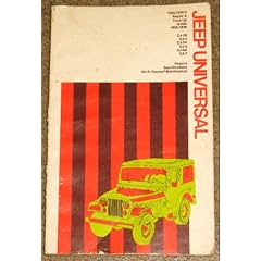 Chilton's Repair and Tune-Up Guide: Jeep Universal [1953-1973.