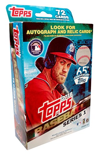 Topps 2016 MLB Series 1 Hangar Box, Small, White