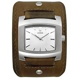 GUESS Men's Brown Leather Watch #66470G