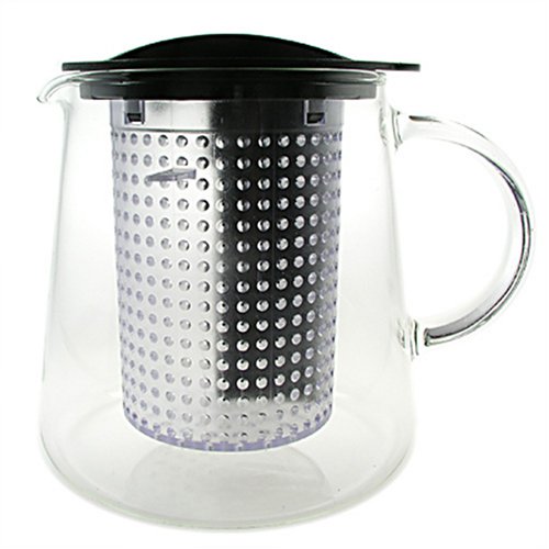 Finum Teekanne Tea Control 0,8 l schwarz 4283000