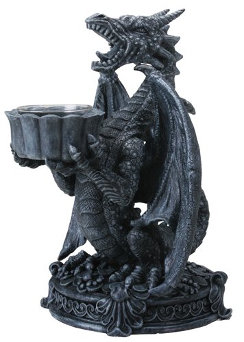 Screaming Dragon Candle Holder Decoration