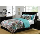 Greenland Home 3-Piece Nirvana Duvet Cover Set, Full/Queen