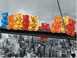 Gelini Pachisi - Gummib�rchen beim Lunch, 1000 Teile Puzzle - 