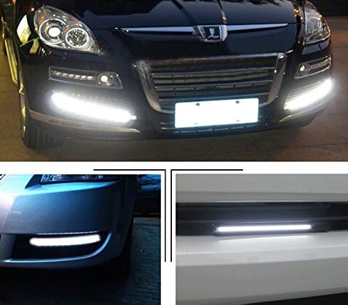 Impower kycb-141215 2x Super Bright White Car COB LED Lights -DRL Fog Driving Lamp Waterproof DC 12V #1 Best Seller