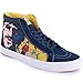 Vans Sk8 Hi Men's Beatles Face Dress Hi Top Skateboard Shoes