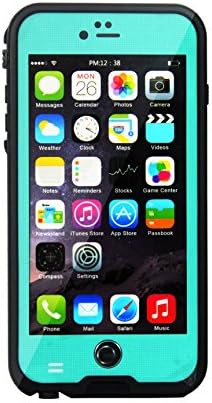 REPPO iPhone 6/6s Plus 5.5 inches Waterproof Case Fingerprint Unlock IP68 Certified Waterproof Shockproof Snow-proof Dirt-poof Protective Case Cover for iPhone 6/6s 5.5 inch (X-BLUE-6S/6PLUS)