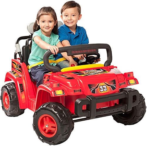 Rollin Rambler Plastic, Metal and Rubber Ride-on with Music and Sounds | Features Two Forward Speeds And A Reverse Speed