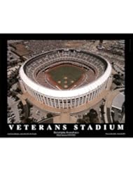 Home: Professionally Framed Mike Smith Philadelphia Phillies Veterans Stadium Final Season 1971-2003 Sports Poster Print - 8x10 with RichAndFramous Black Wood Frame - Poster Revolution