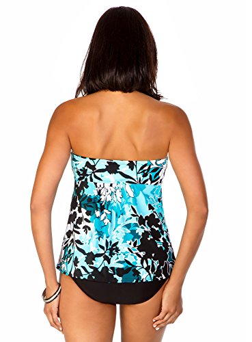 Shape Solutions Barcelona Baby Doll Top Teal 12