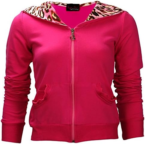 Ruffled Hoodie in Bubblegum