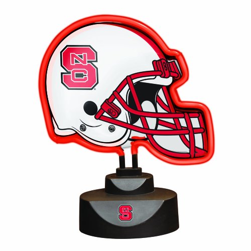 NCAA North Carolina State Neon Helmet