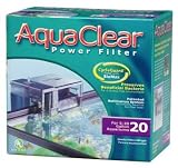 AquaClear 20 Power Filter - 110 V, UL Listed (Includes AquaClear 20 Carbon, AquaClear 20 Foam & AquaClear 20 BioMax)