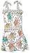 Roxy Girls 7-16 Bright Side Mix Print Tie Dress