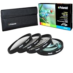 Polaroid 58mm Close-Up Makrolinsen Nahlinsen 4-St�ck-Filterset f�r Makrofotografie - Inklusive +1 +2 +4 +10 - und Filtertasche
