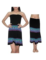 Cotton/Polyamide Gathered Shirred Stretchy Crinkled Summer Knee Length Elasticized   Waistline  Dress