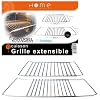 Home Equipement - A90447 - Four / Table de Cuisson Plaque/Grille/Plat - Grille de Four Extensible - Universelle