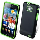 Supergets Quality Samsung Galaxy S2 Si9100 Dual Layer Protection Hybrid Silicone Case Cover Skin Included Screen Protector And Polishing Cloth