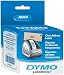 DYMO LabelWriter Address Labels, Clear, 1-1/8" x 3-1/2", 1 Roll/Box, 130 Labels/Roll (30254)