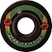 Kryptonics Route 62mm 78a Black Longboard Wheels (Set of 4)