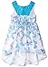 Youngland Little Girls' Chiffon High-Low Butterfly Fashion Dress