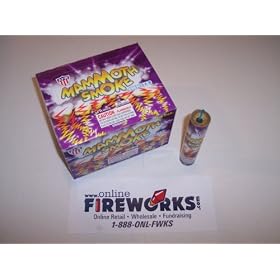 Full case of 24 white smoke tubes - smoke screen