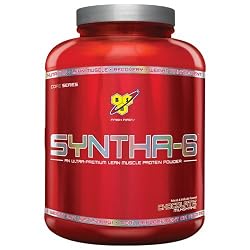 BSN Syntha-6 Protein Powder, Chocolate Milkshake, 5.04 Pound