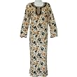 Maternity Wear Long Sleeve Viscose Kaftan Size L (kftn846)