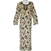 Maternity Wear Long Sleeve Viscose Kaftan Size L (kftn846)