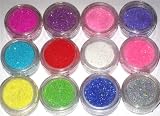 Zluxe 12 Color Glitter Sparkle Powder Nail Art Makeup Body Painting 51E yanlG1L. SL160 Zluxe 12 Color Glitter Sparkle Powder Nail Art Makeup Body Painting