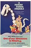One of Our Dinosaurs Is Missing Poster Movie 11x17 Peter Ustinov Helen Hayes Derek Nimmo