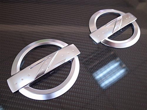 JDM Chrome Z Emblem X2 for 2003-2008 Nissan 350Z