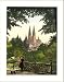 View from wall towards Marys Church Lubeck Germany, c. 1890s, (M) Library Image