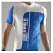 の画像 PINARELLO: 440 MM BAR CODE WHITE/BLUE ジャージ